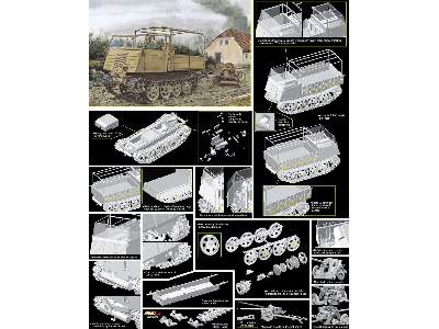 Ciągnik RSO/03 z działem 5cm PaK 38 - Smart Kit - zdjęcie 2