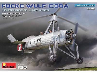 Focke-wulf Fw C.30a Heuschrecke niemiecki wiatrakowiec późny - zdjęcie 1