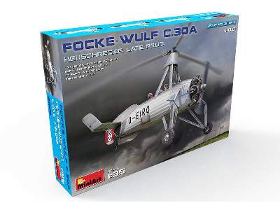 Focke-wulf Fw C.30a Heuschrecke niemiecki wiatrakowiec późny - zdjęcie 2