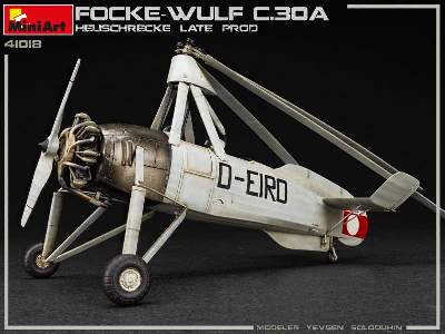 Focke-wulf Fw C.30a Heuschrecke niemiecki wiatrakowiec późny - zdjęcie 11