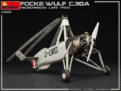 Focke-wulf Fw C.30a Heuschrecke niemiecki wiatrakowiec późny - zdjęcie 12