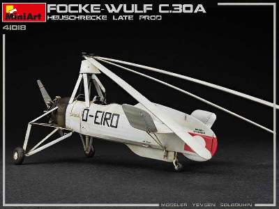 Focke-wulf Fw C.30a Heuschrecke niemiecki wiatrakowiec późny - zdjęcie 13