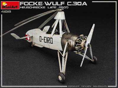 Focke-wulf Fw C.30a Heuschrecke niemiecki wiatrakowiec późny - zdjęcie 15