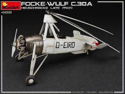 Focke-wulf Fw C.30a Heuschrecke niemiecki wiatrakowiec późny - zdjęcie 16