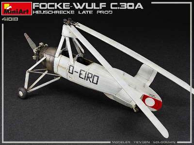 Focke-wulf Fw C.30a Heuschrecke niemiecki wiatrakowiec późny - zdjęcie 17
