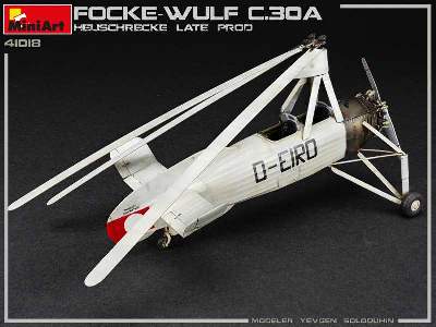 Focke-wulf Fw C.30a Heuschrecke niemiecki wiatrakowiec późny - zdjęcie 18