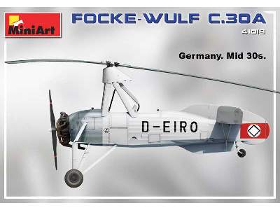 Focke-wulf Fw C.30a Heuschrecke niemiecki wiatrakowiec późny - zdjęcie 21