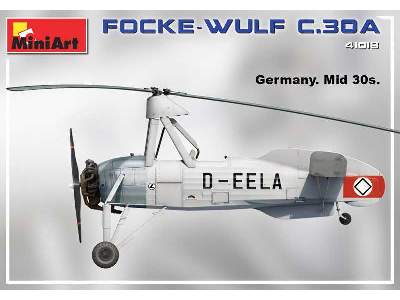 Focke-wulf Fw C.30a Heuschrecke niemiecki wiatrakowiec późny - zdjęcie 22