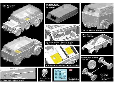 Heavy Uniform Personnel Vehicle Horch Type 40 Winter Production - zdjęcie 2