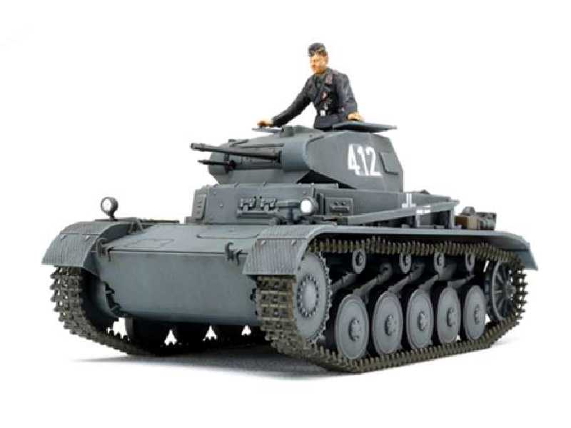 Czołg niemiecki Panzer II A/B/C - Francja - zdjęcie 1 Czołg niemiecki Panzer II A/B/C - Francja - zdjęcie 1