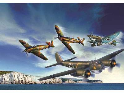 80-ta rocznica Bitwy o Anglię - zestaw podarunkowy - 4 samoloty - zdjęcie 1