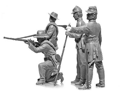 Wojna Secesyjna - piechota konfederatów - zdjęcie 2