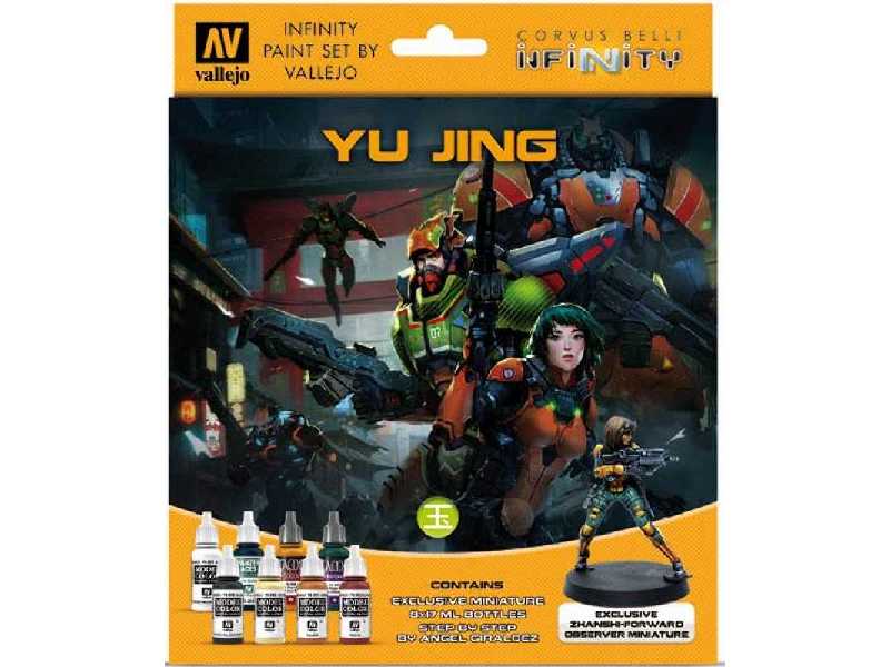 Zestaw farb Model Color - Yu Jing - 8 farbek + figurka - zdjęcie 1