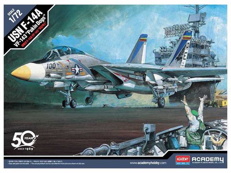 USN F-14A VF-143 "Pukin Dogs" - zdjęcie 1