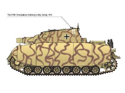 Sturmpanzer IV Brummbär niemieckie działo pancerne II W.Ś. - zdjęcie 4