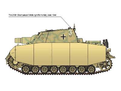 Sturmpanzer IV Brummbär niemieckie działo pancerne II W.Ś. - zdjęcie 5