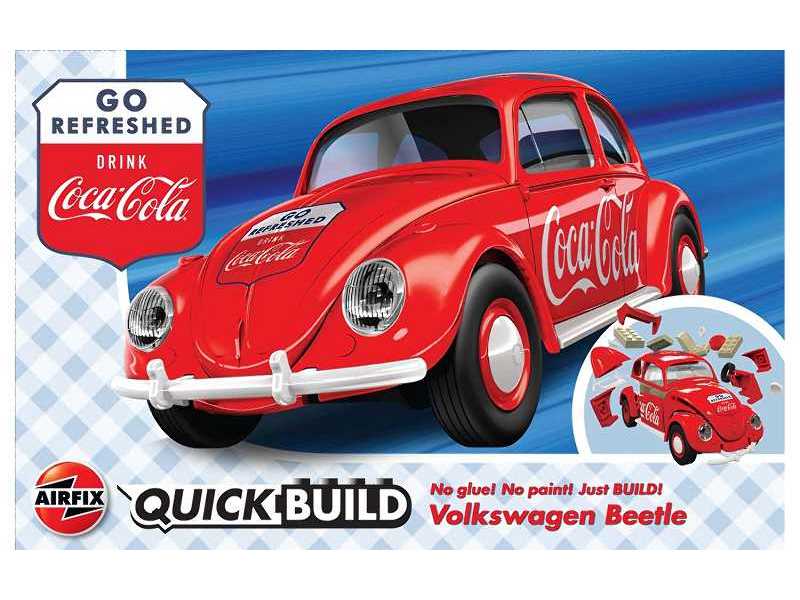QUICKBUILD Coca-Cola® VW Beetle - zdjęcie 1 QUICKBUILD Coca-Cola® VW Beetle - zdjęcie 1