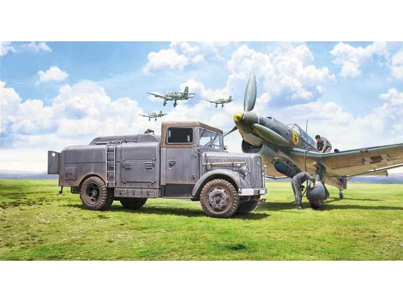 Opel Blitz Tankwagen Kfz.385 - zdjęcie 1 Opel Blitz Tankwagen Kfz.385 - zdjęcie 1