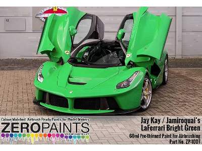 1007 Jay Kay / Jamiroquai&#8216;s Laferrari Bright Green - zdjęcie 2