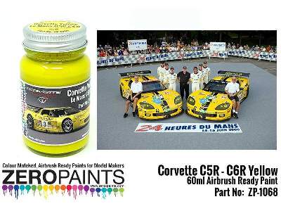 1068 Yellow Paint For Corvettes C5r-c6r - zdjęcie 1