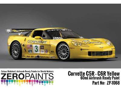 1068 Yellow Paint For Corvettes C5r-c6r - zdjęcie 3