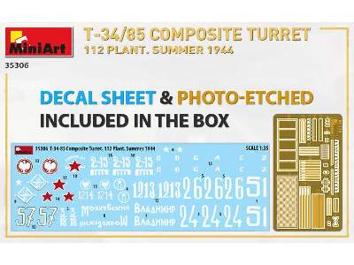 T-34/85 kompozytowa wieża, fabryka nr 112, lato 1944 - zdjęcie 3