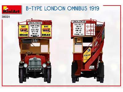 B-type London Omnibus 1919 - zdjęcie 25