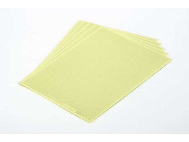 Maski do wycinania 250mm x 180mm - z siatką 1mm - 1 arkusz - zdjęcie 1 Maski do wycinania 250mm x 180mm - z siatką 1mm - 1 arkusz - zdjęcie 1