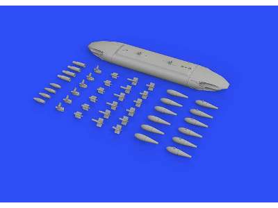 SUU-20 dispenser w/ BDU-33 & Mk.76 bombs 1/48  - zdjęcie 2