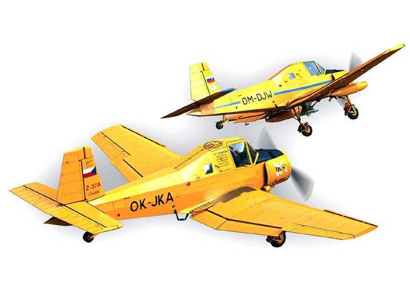 Zlin Z-37 Cmelák Servus Chlapci Dual Combo - zdjęcie 1 Zlin Z-37 Cmelák Servus Chlapci Dual Combo - zdjęcie 1