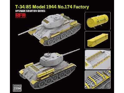 Dodatki do T-34/85 model 1944, fabryka nr 174 - zdjęcie 3