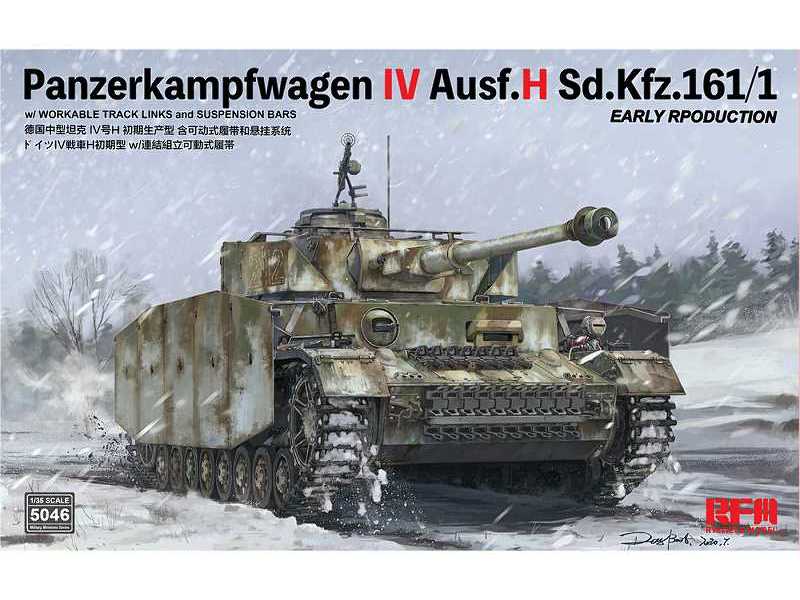 Panzerkampfwagen IV Ausf.h Sd.kfz.161/1 wczesna produkcja - zdjęcie 1 Panzerkampfwagen IV Ausf.h Sd.kfz.161/1 wczesna produkcja - zdjęcie 1