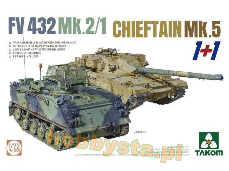 FV432 Trojan Mk.2/1 + Chieftain Mk. 5 - zdjęcie 1 FV432 Trojan Mk.2/1 + Chieftain Mk. 5 - zdjęcie 1