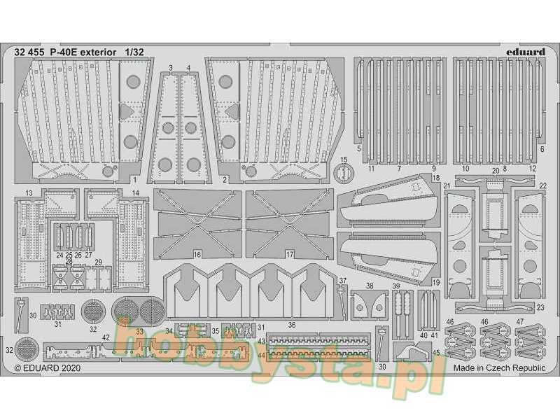 P-40E exterior 1/32 - zdjęcie 1