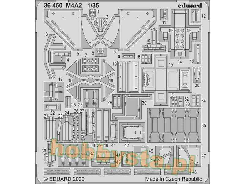 M4A2 1/35 - Zvezda - zdjęcie 1