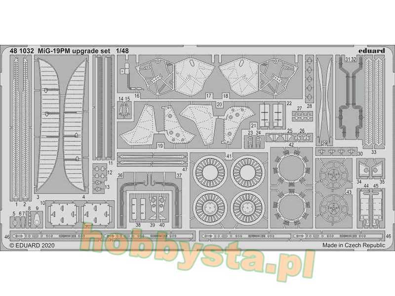 MiG-19PM upgrade set 1/48 - zdjęcie 1