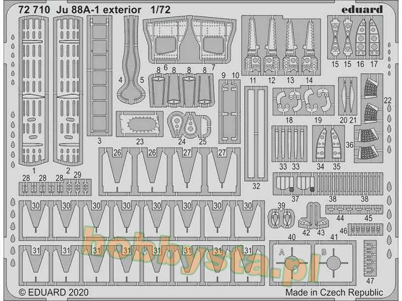 Ju 88A-1 exterior 1/72 - zdjęcie 1