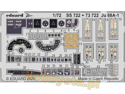 Ju 88A-1 interior 1/72 - zdjęcie 1