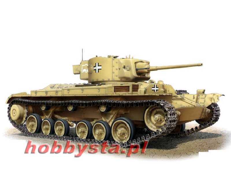 Czołg Pz.Kpfw. Mk.III 749(e) Valentine III z załogą - zdjęcie 1 Czołg Pz.Kpfw. Mk.III 749(e) Valentine III z załogą - zdjęcie 1