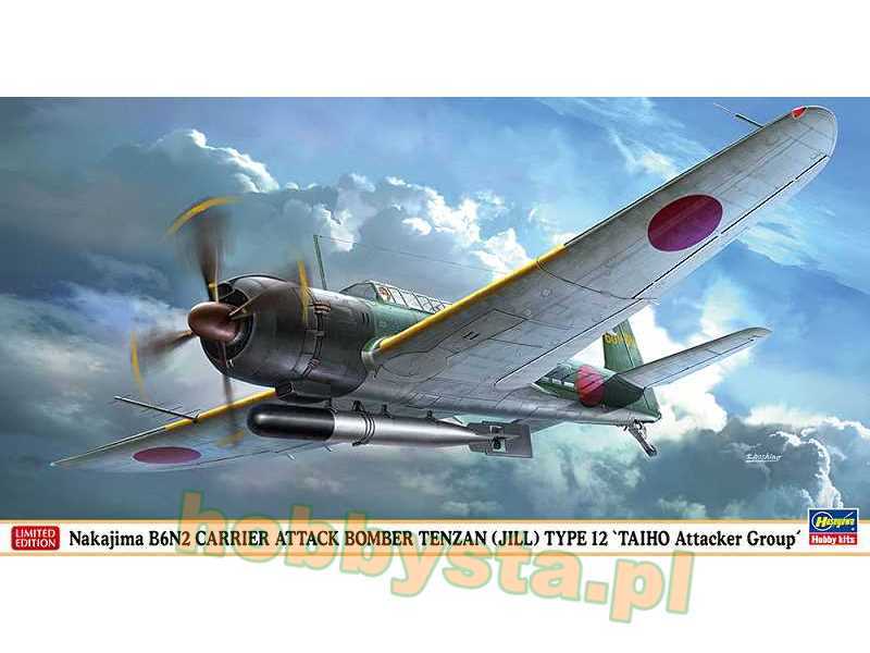 Nakajima B6n2 Carrier Attack Bomber Tenzan (Jill) Type 12 'taiho - zdjęcie 1 Nakajima B6n2 Carrier Attack Bomber Tenzan (Jill) Type 12 'taiho - zdjęcie 1