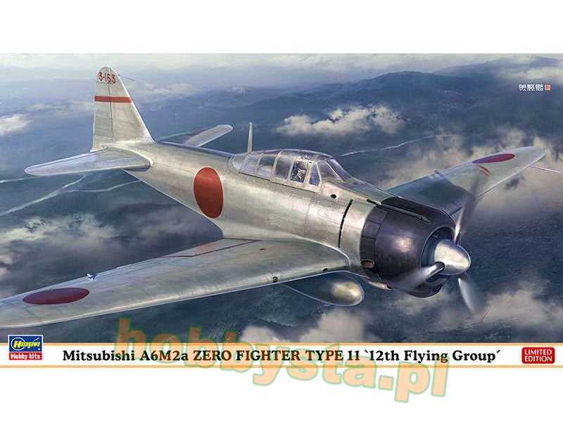 Mitsubishi A6m2a Zero Fighter Type 11 12th Flying Group - zdjęcie 1 Mitsubishi A6m2a Zero Fighter Type 11 12th Flying Group - zdjęcie 1