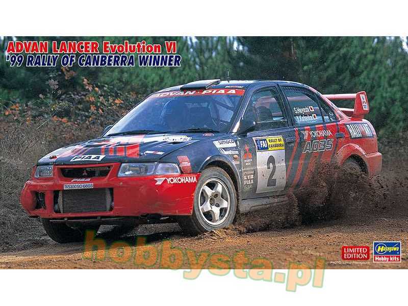 Advan Lancer Evolution Vi '99 Rally Of Canberra Winner - zdjęcie 1