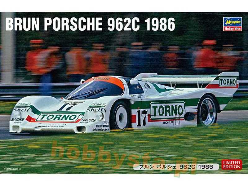 Brun Porsche 962c 1986 - zdjęcie 1 Brun Porsche 962c 1986 - zdjęcie 1
