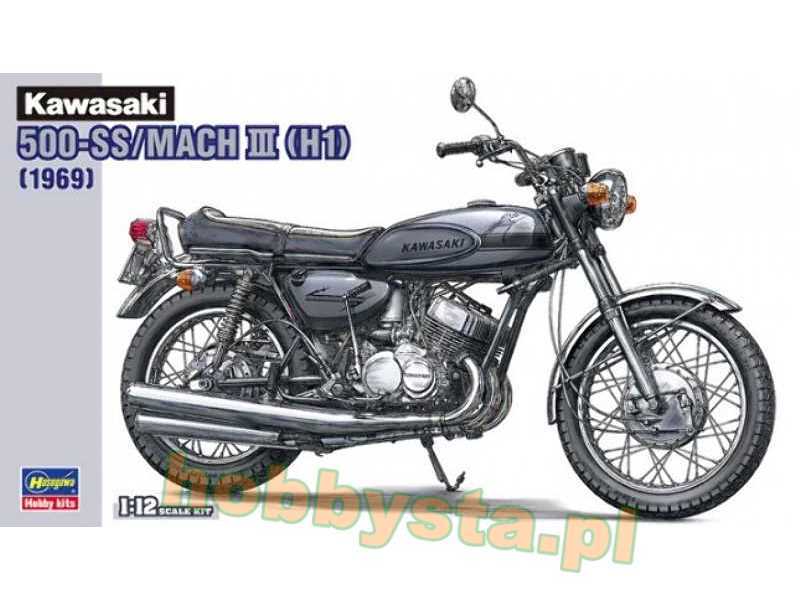 Kawasaki 500-ss/Mach Iii (H1) 1969 - zdjęcie 1 Kawasaki 500-ss/Mach Iii (H1) 1969 - zdjęcie 1