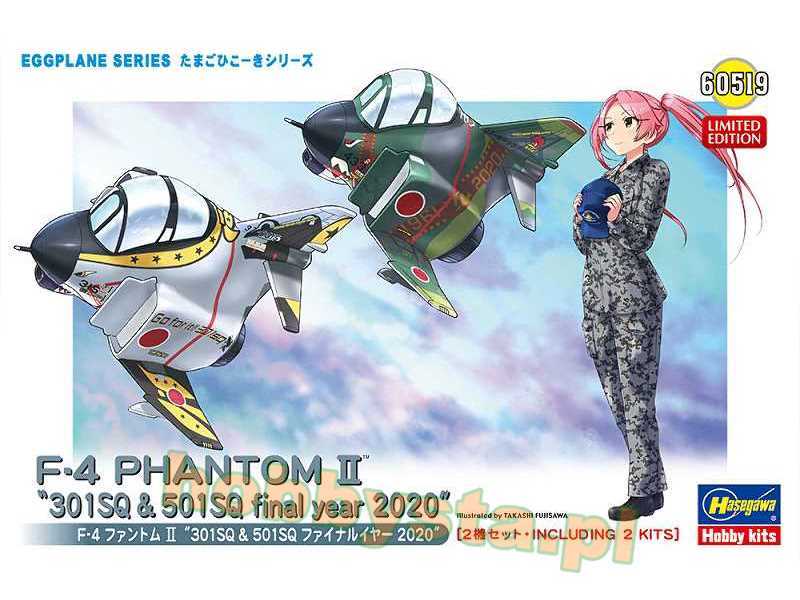 F-4 Phantom Ii 301sq & 501sq Final Year 2020 (Set Includes 2 Kit - zdjęcie 1 F-4 Phantom Ii 301sq & 501sq Final Year 2020 (Set Includes 2 Kit - zdjęcie 1