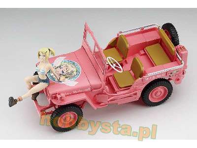 52156 Wild Egg Girls No.01 1/4 Ton 4x4 Utility Truck Amy Mcdonne - zdjęcie 3