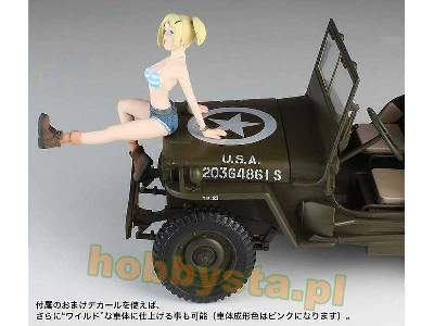 52156 Wild Egg Girls No.01 1/4 Ton 4x4 Utility Truck Amy Mcdonne - zdjęcie 6