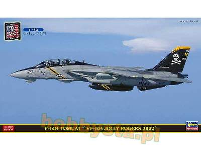 52254 F-14b Tomcat 'vf-103 Jolly Rogers 2002' - zdjęcie 1