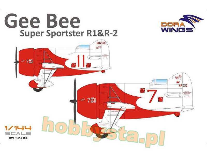 Gee Bee Super Sportster R1&r2 (2 In 1) - zdjęcie 1 Gee Bee Super Sportster R1&r2 (2 In 1) - zdjęcie 1