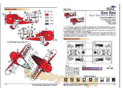 Gee Bee Super Sportster R1&r2 (2 In 1) - zdjęcie 4